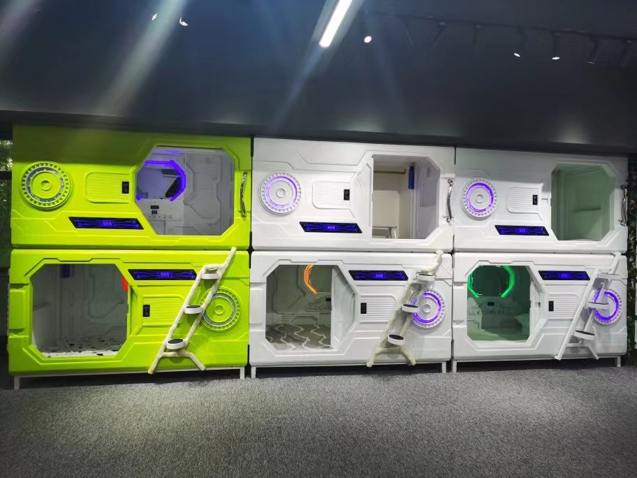 "Capsule pods for modern urban living by PT Stars Dove"
