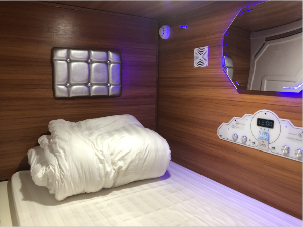 capsule bed